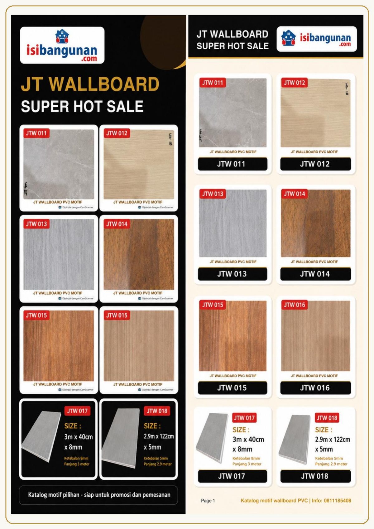 Katalog wallpanel WPC dinding Isibangunan halaman 2