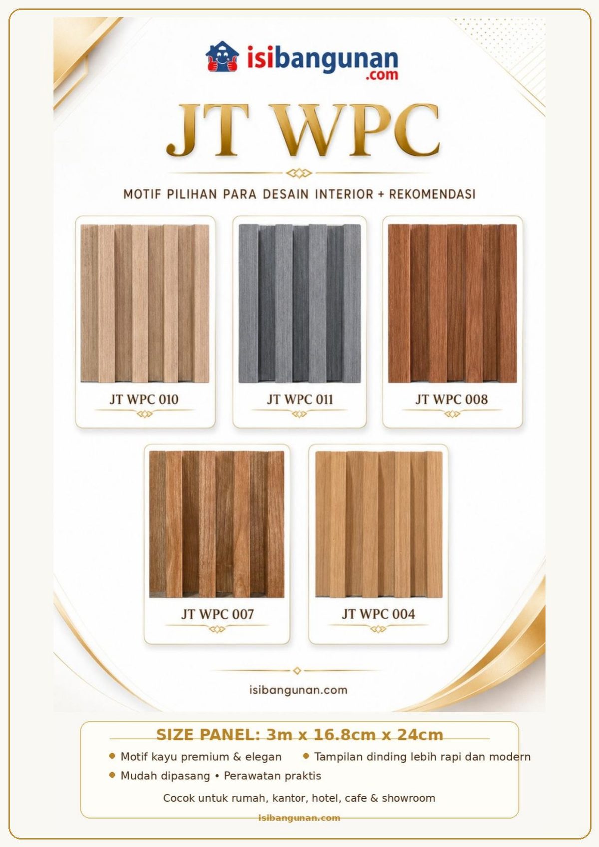 Katalog wallpanel WPC dinding Isibangunan halaman 5