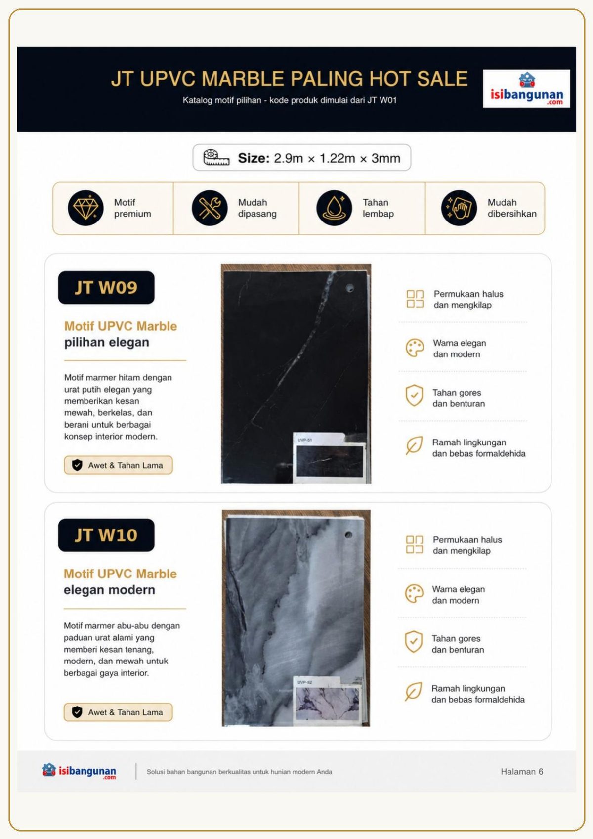 Katalog wallpanel WPC dinding Isibangunan halaman 6